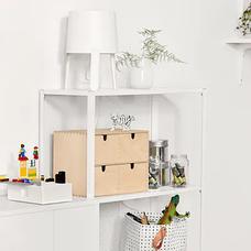 Стеллаж, БАГГЕБО, металлический/белый 60x25x116 см ИКЕА, IKEA, фото 4