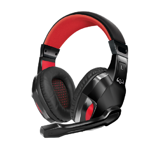 Игровые стереонаушники с микрофоном Sven AP-G857MV Черный/красный