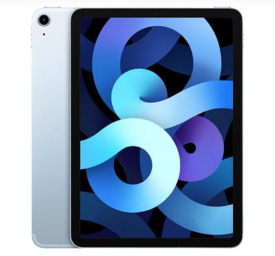 Планшет Apple iPad Air 4th gen, 10.9'', 2020 WiFi 64GB, MYFQ2RK/A, Sky Blue