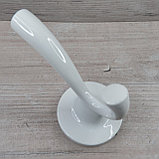 Крючок мебельный 306 белый, фото 4