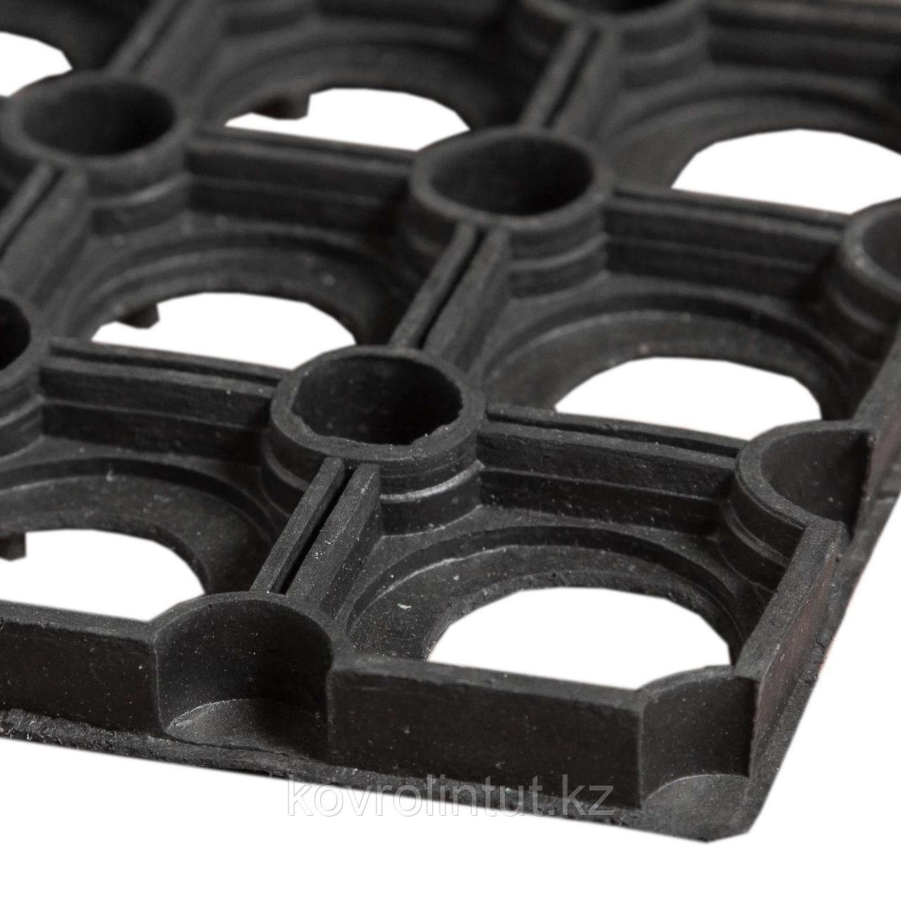 Коврик резиновый Ринго-мат 40х60 см, 16 мм, черный - фото 2 - id-p92606481