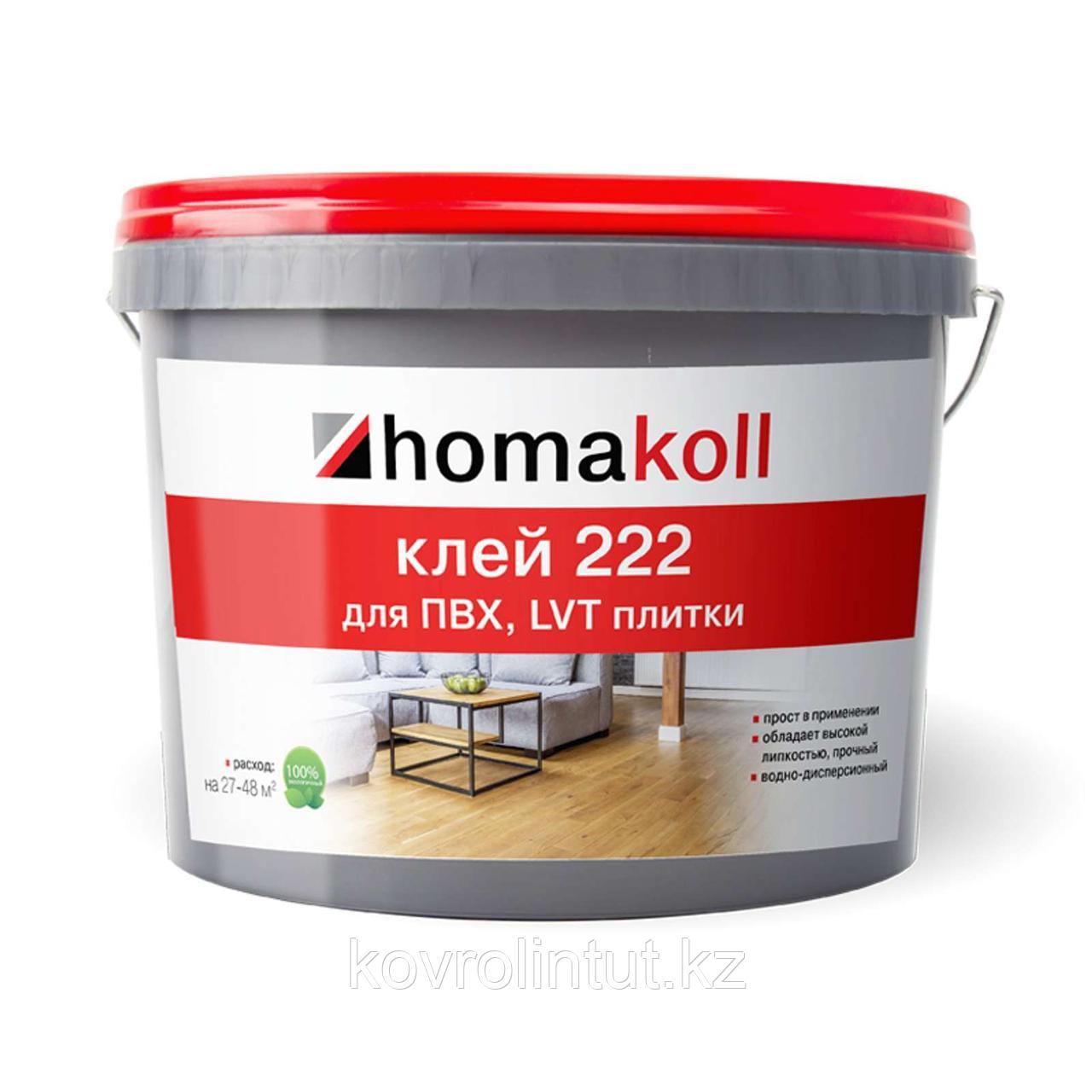 Клей Homakoll 222, 3,5кг для ПВХ и LVT плитки