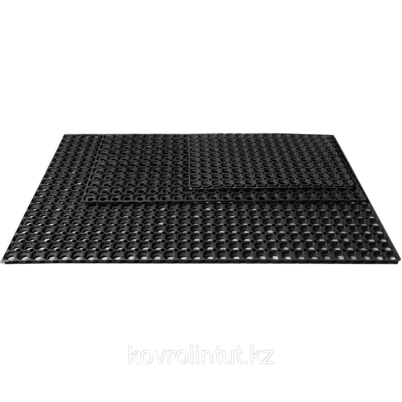 Коврик резиновый Ринго-мат 80х120 см, 16 мм, черный - фото 4 - id-p92607263
