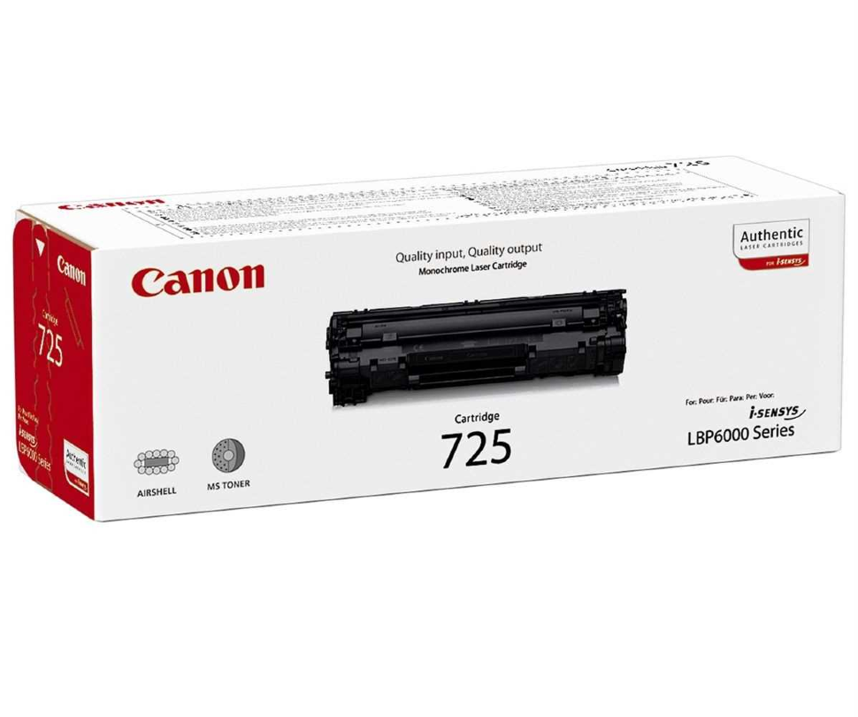 Тонер-картридж Canon 725 для i-SENSYS MF3010/LBP6000/LBP6020/LBP6030B 3484B002