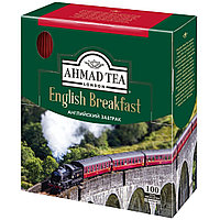 Чай Ahmad English Breakfast, черный, 100 пакетиков