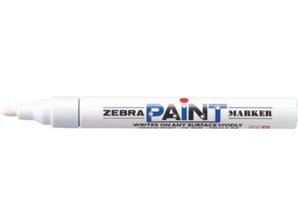 Маркер-краска ZEBRA "Paint" 2 мм, белый