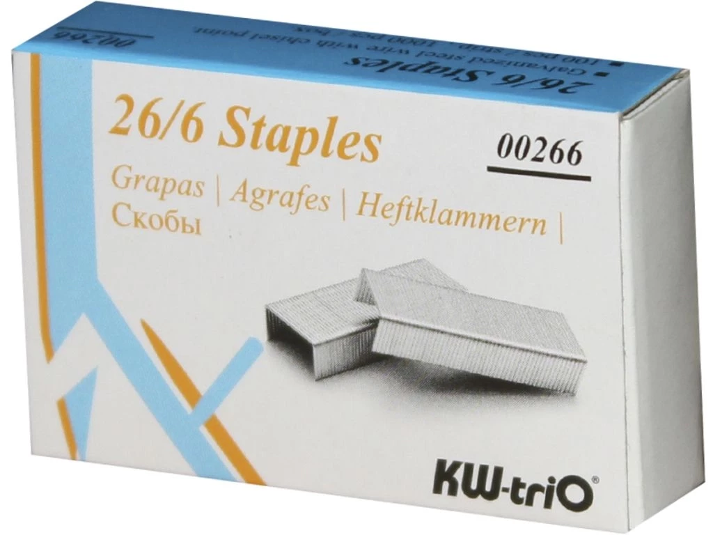Скобы KW-trio для степлера e2849626/6, 1000 шт/кор