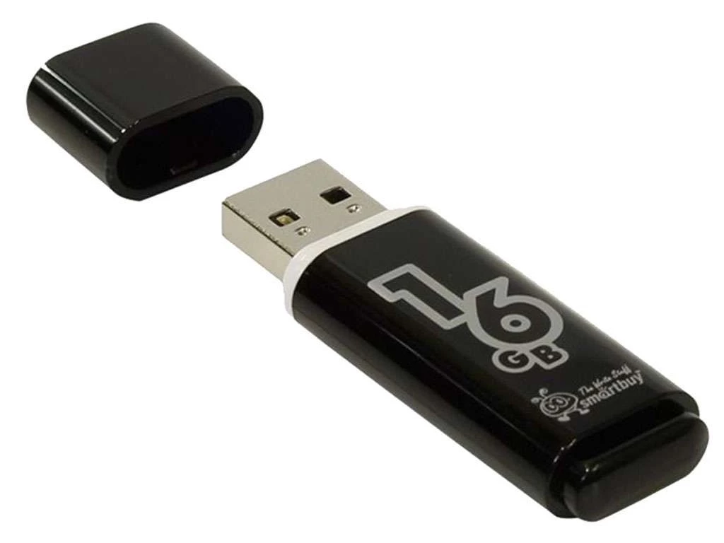 Флеш-память USB Smartbuy 16GB Glossy series