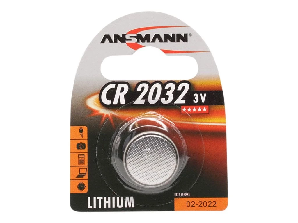 Батарейка ANSMAN CR2032 3V (1шт/упак)