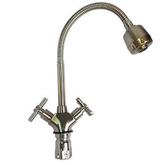 Смеситель MAGNUS 9215 Кухня гибкий излив н/ж  ***