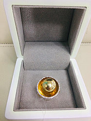 Золотое кольцо / 18,5 размер ( пр. Абая 141 )