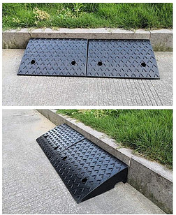 Съезд заезд Пандус резиновый 480х420х75мм