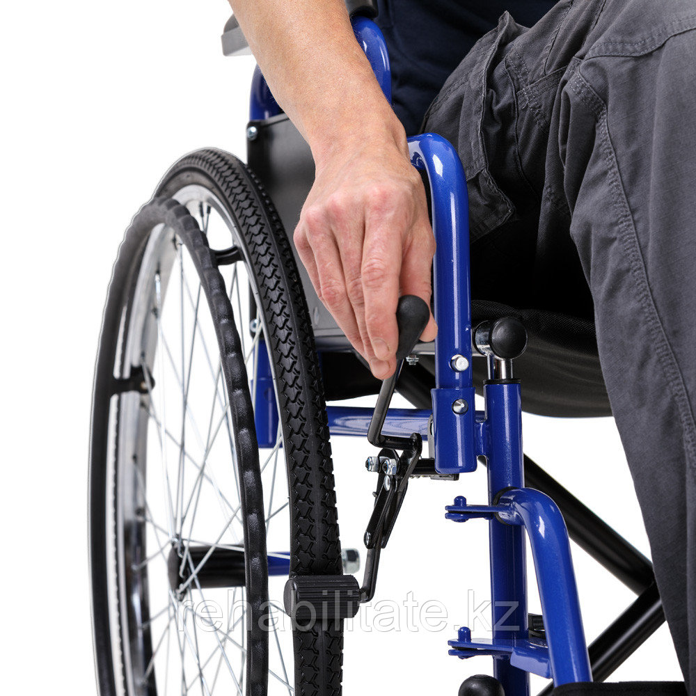 Кресло-коляска инвалидное, литые колеса Н035-46 - фото 6 - id-p92633106