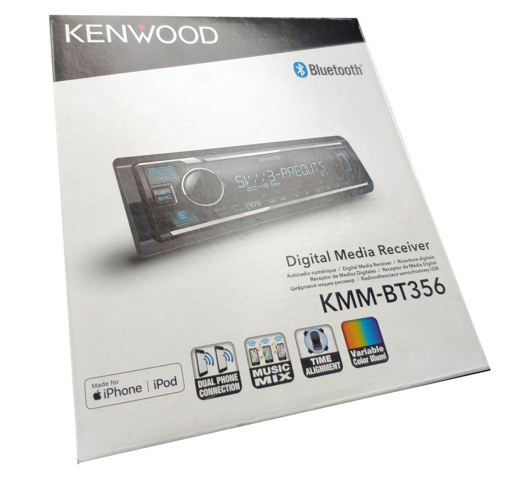 Автомагнитола Kenwood KMM-BT356 - фото 2 - id-p92378547