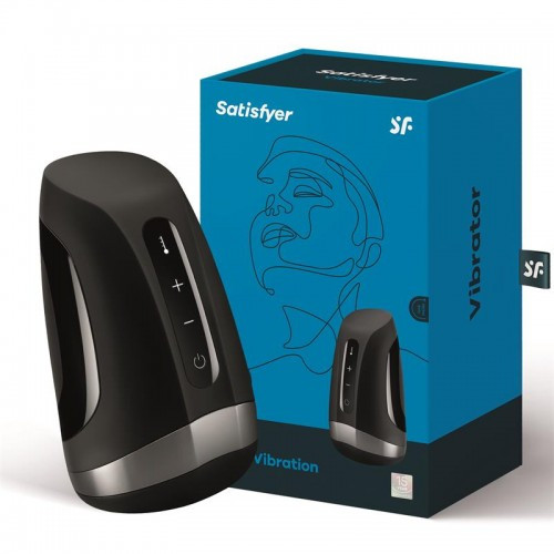Мастурбатор "Satisfyer Men Heat Vibration" с функцией нагрева