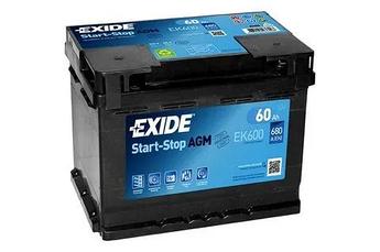 Аккумулятор Exide EK600 AGM