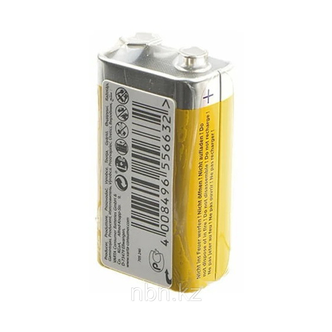 Батарейка VARTA Superlife E-Block 9V - 6F22P 1 шт. в пленке - фото 2 - id-p92640532