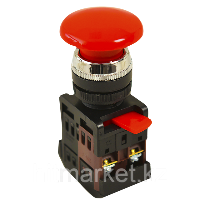 Кнопка AEA-22 "Гриб" красная (red) SH - фото 1 - id-p92641771
