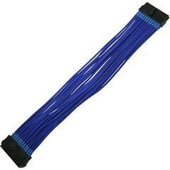 Удлинитель Nanoxia 24-pin ATX, 30см, синий