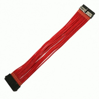 Удлинитель Nanoxia 24-pin ATX, 30см, красный