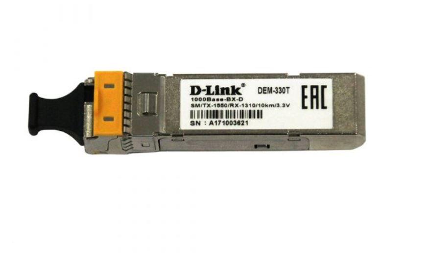 D-Link DEM-330T трансивер SFP одномод 10 км  WDM