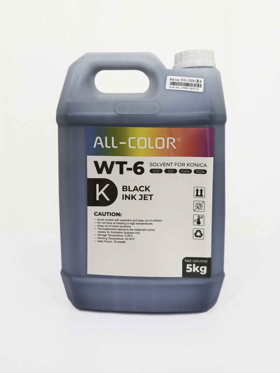 Сольвентная краска WT-6 — черный (WT-5л-K)