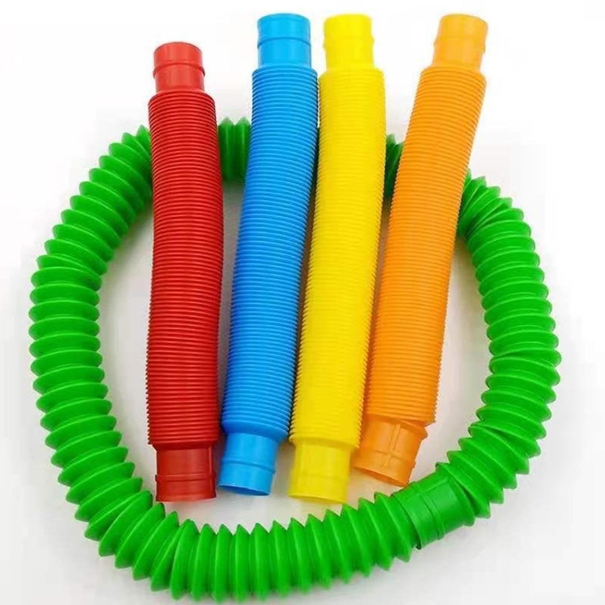 Игрушка антистресс трубка Pop Tubes цвета в ассортименте - фото 9 - id-p92647459