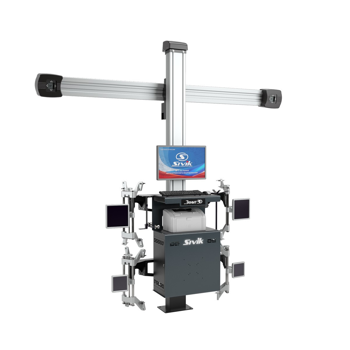 Стенд регулировки развала схождения Зенит-3D без кабинета - купить по ...