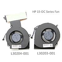 Системы охлаждения вентиляторы HP Omen 15-DC L30203-001 L30204-001 4-pin 5v Кулер FAN пара GPU CPU