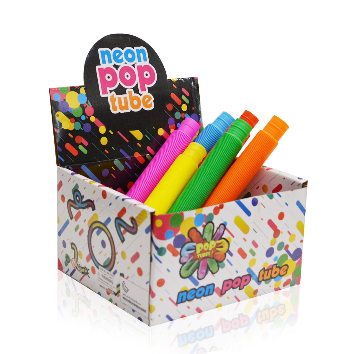 Игрушка антистресс трубка Pop Tubes цвета в ассортименте - фото 10 - id-p92650478