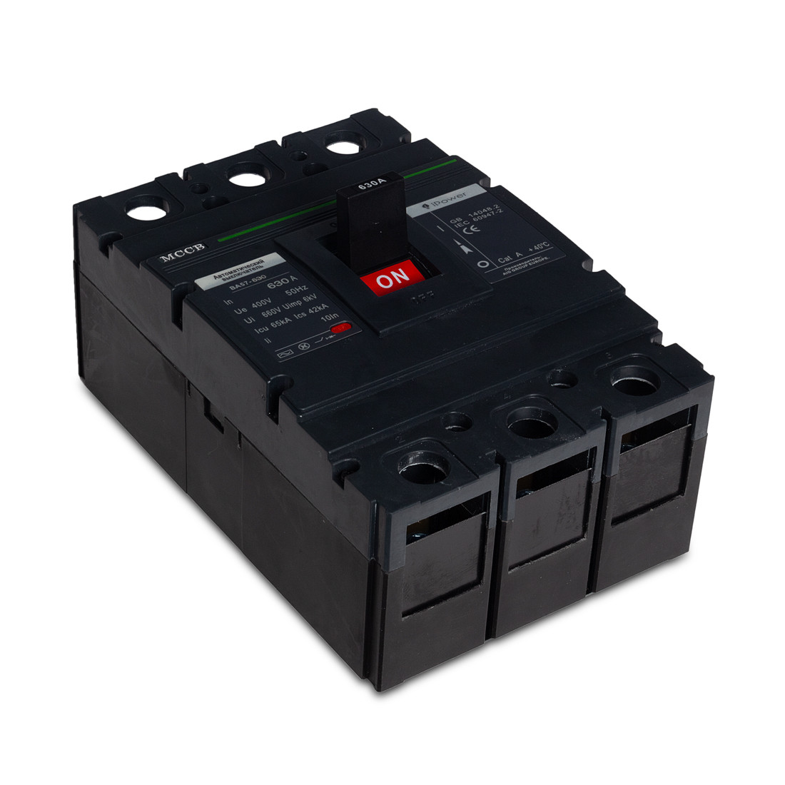 Автоматический выключатель iPower ВА57-630 3P 630A - фото 1 - id-p92650600