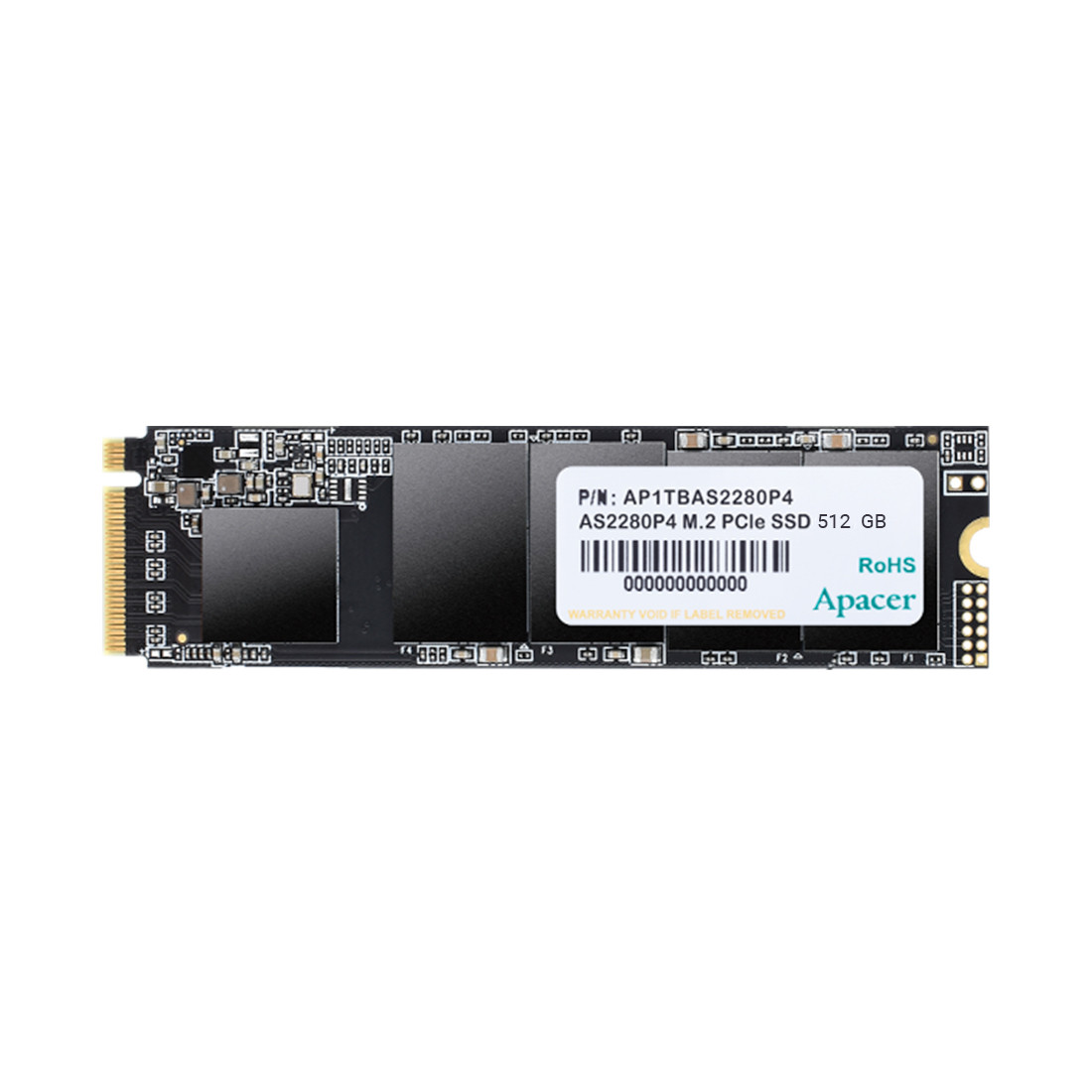 Твердотельный накопитель SSD Apacer AS2280P4 512GB M.2 PCIe - фото 1 - id-p92658515