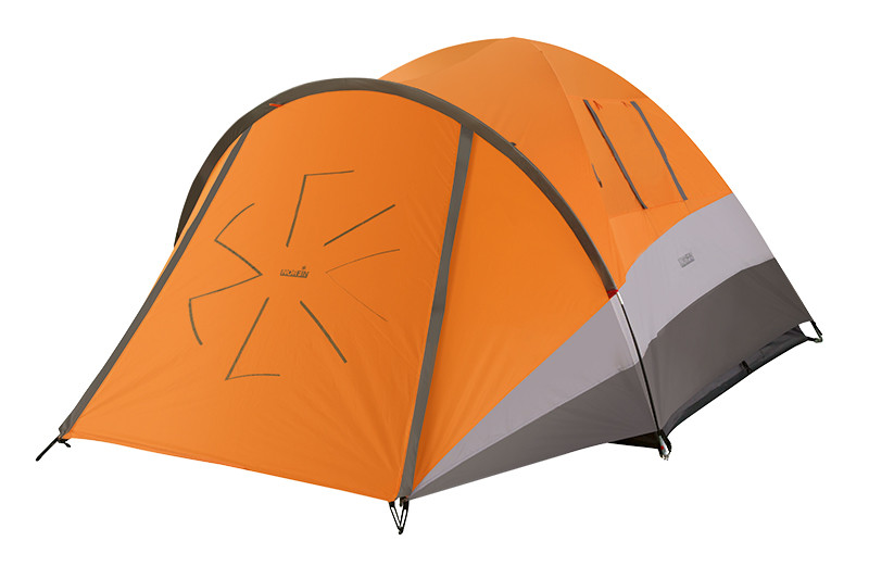 Палатка NORFIN Мод. DELLEN 3 (3-х местн.) ((90+210+40)x210х140/118см) (5кг.)(нагрузка: 4.000мм), R 15455