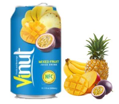 Напиток Vinut Mixed fruit Juice Мультифрукт 330ml (24шт-упак) / Вьетнам