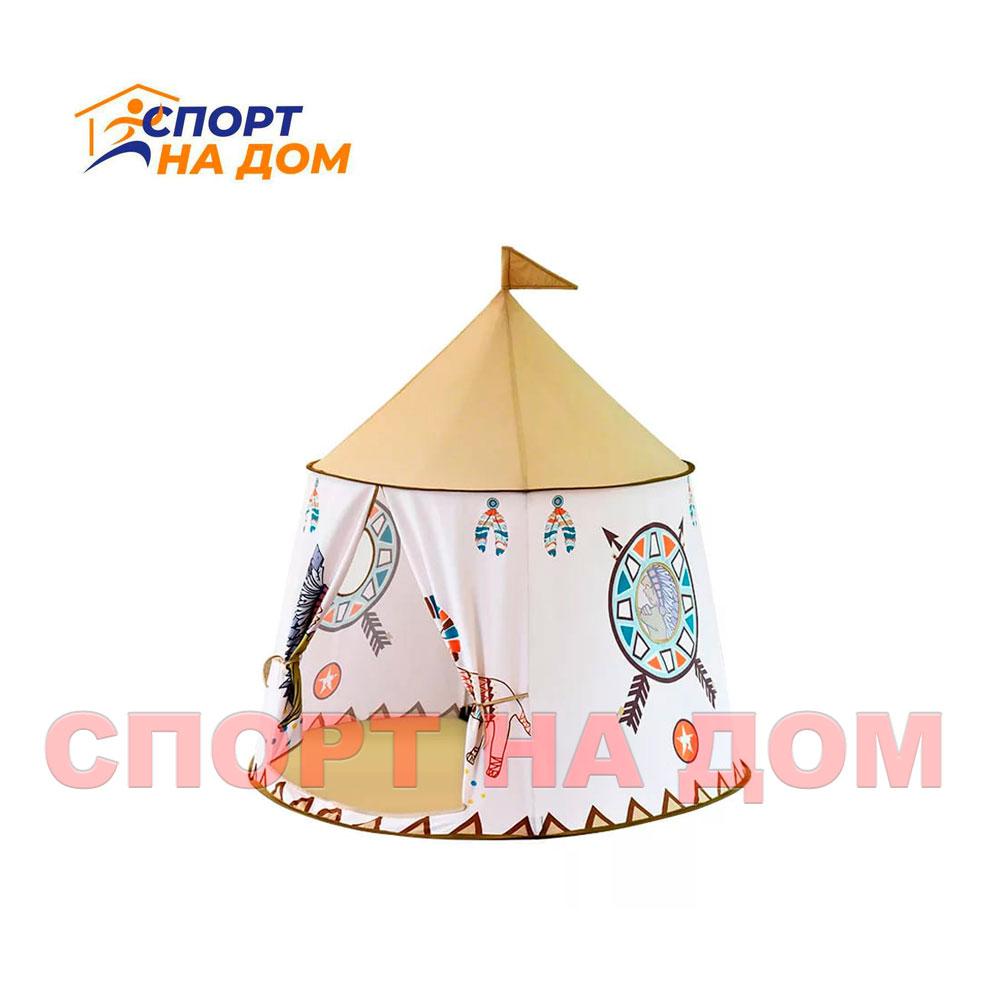 Палатка домик шалаш для детей "Вигвам вождя" с окном