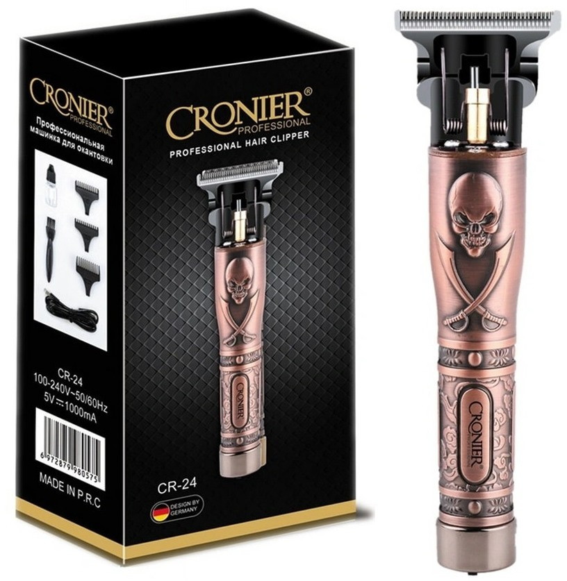 Машинка триммер для волос CRONIER CR-24