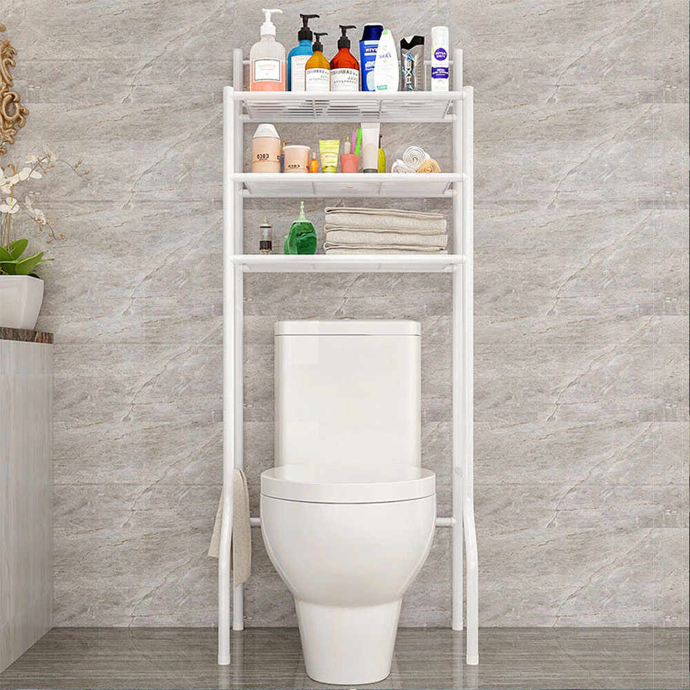 Многофункциональные полки Toilet Rack NO.TW-203 для ванной комнаты - фото 3 - id-p92685800