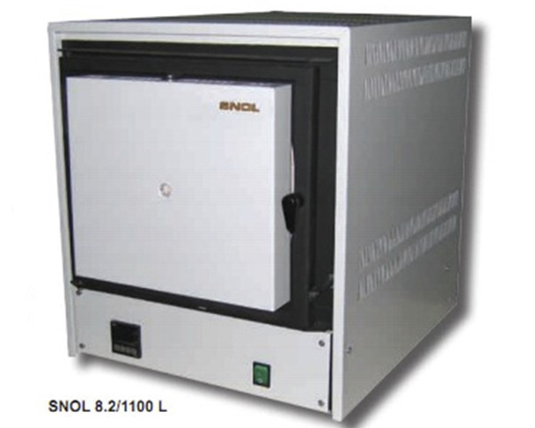 Муфельная печь SNOL 8,2/1100 LSM (до 1100 °С, термоволокно, электронный терморегулятор) - фото 1 - id-p92689386