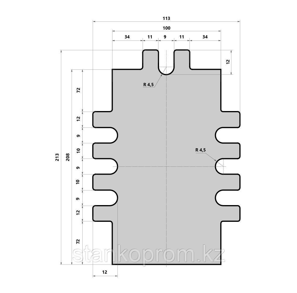 Тиски крестовые BELMASH CV75 - фото 2 - id-p92692924