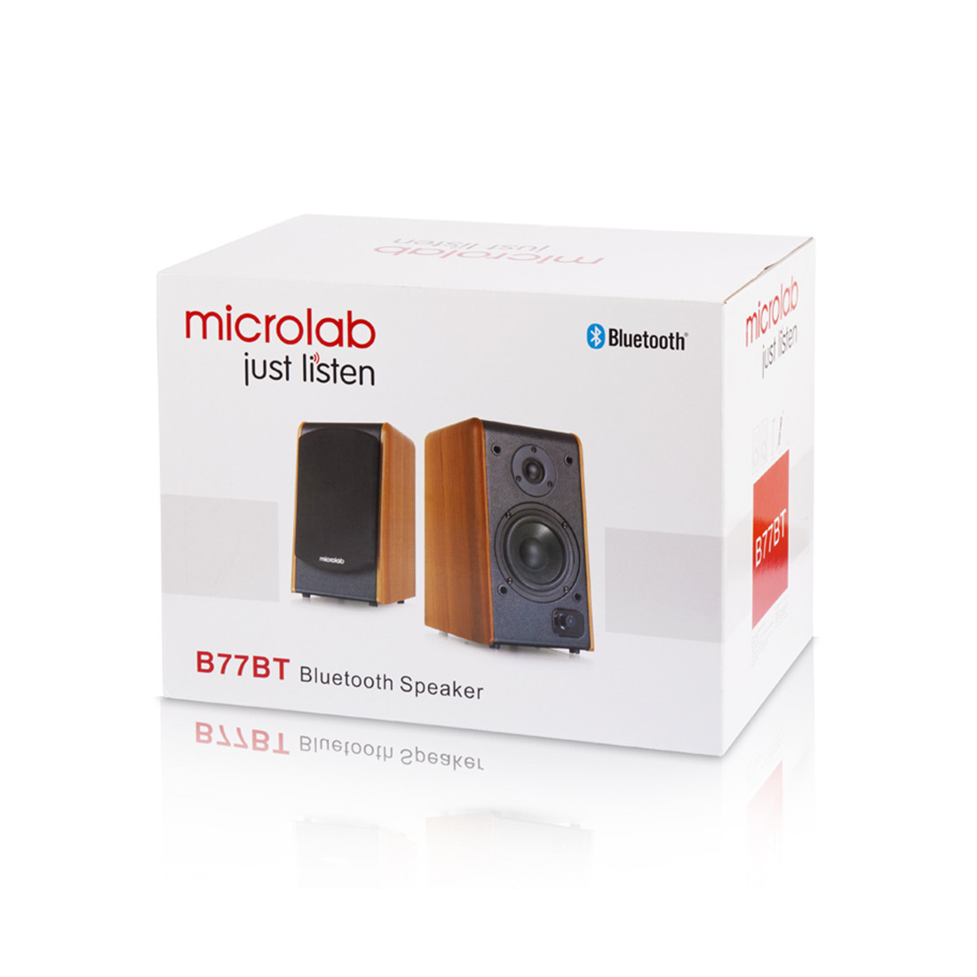 Колонки Microlab B77BT Чёрно-коричневый - фото 3 - id-p92691251