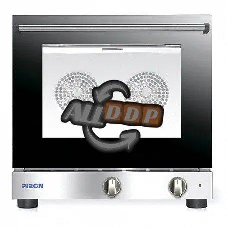 Печь конвекционная PIRON PF5004F (4 противня 480х345, 3,3 кВт, 600x600x540)