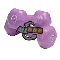 Гантель в виниловой оболочке 2LB / 0.9 кг (BSTVD2)