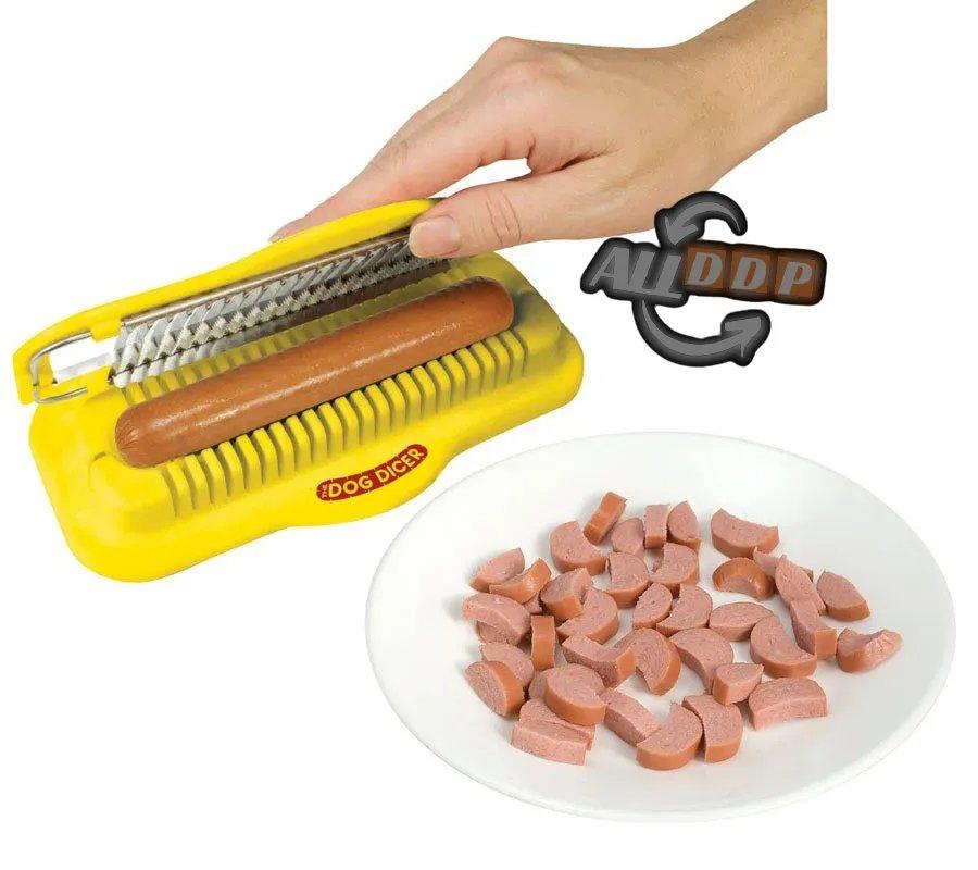 Прибор для резки сарделек, сосисок, фруктов Dog Dicer