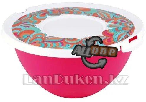 Миска с крышкой для кухни 4 л. 35766 (003)