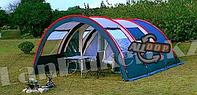 Палатка люкс с коридором и шатром TUOHAI СТ-3017 4-х местная (220+130+420)*300* h210)