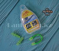 Комплект беруши и зажим для плавания в ассортименте Зеленый