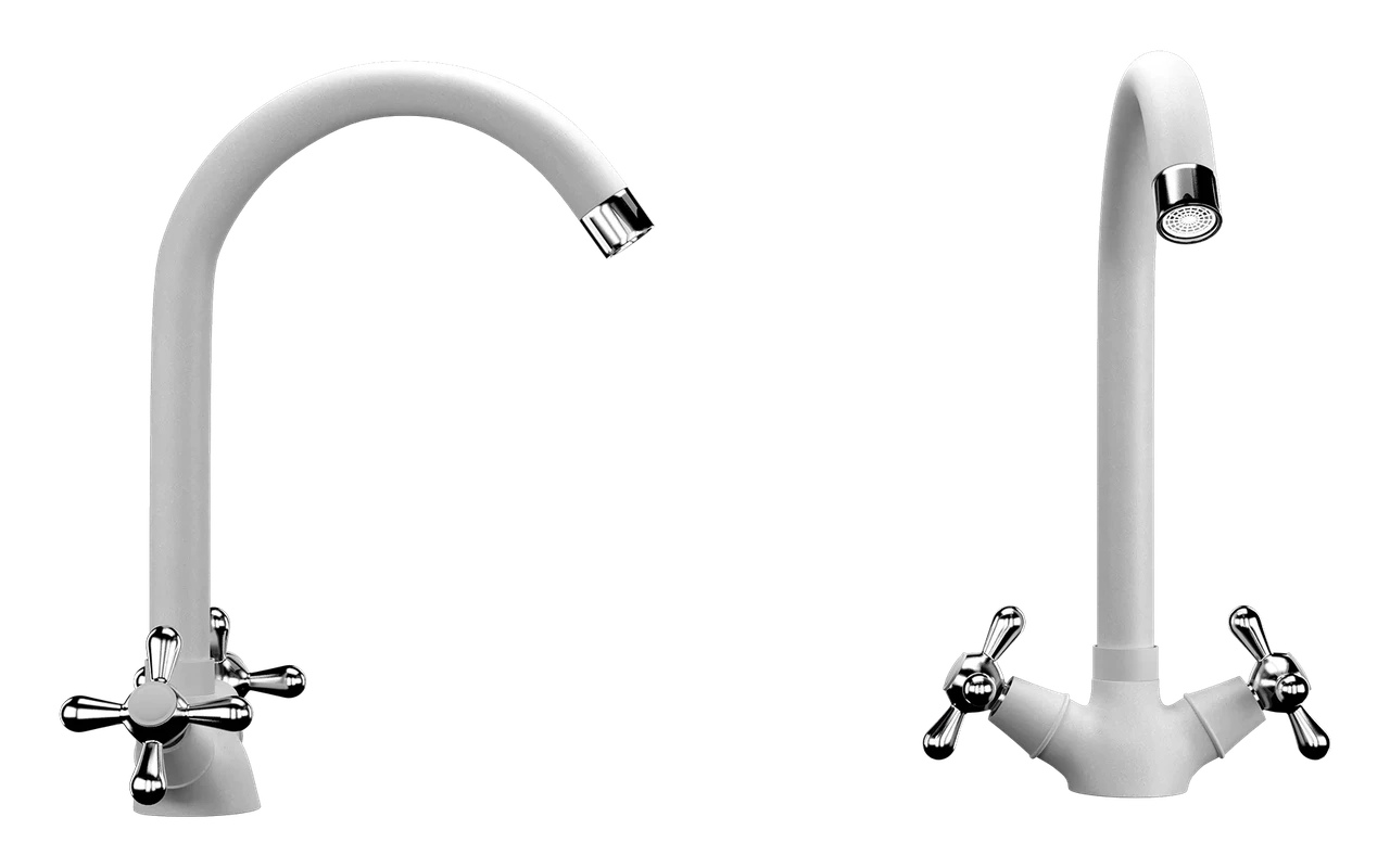 Смеситель EcoStone ES-07 - 341 Молочный