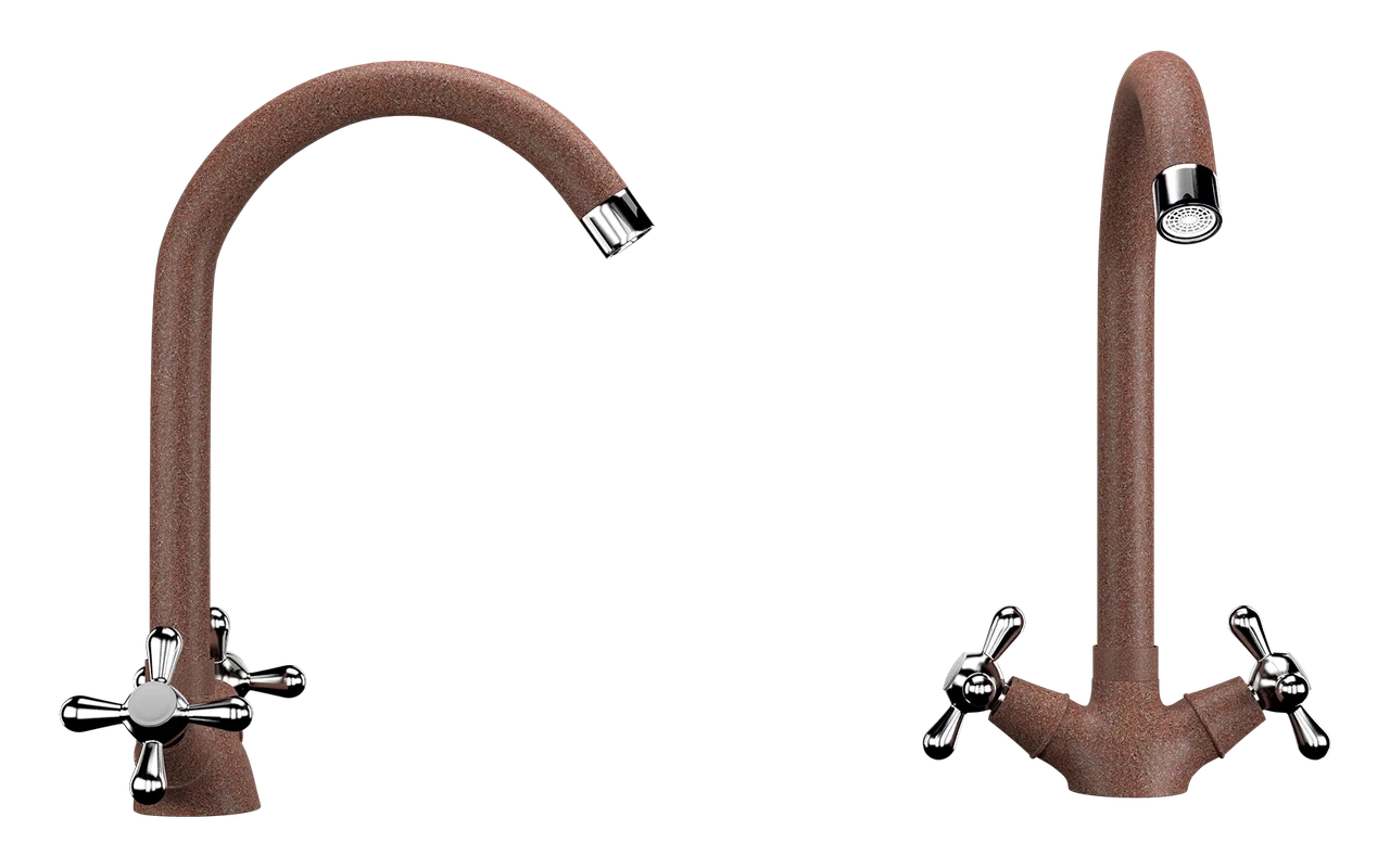 Смеситель EcoStone ES-07 - 307 Терракотовый