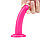 Силиконовый фаллоимитатор 12,5 см. розовый Lovetoy, фото 7