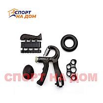 Набор кистевых эспандеров 5 в 1 (чёрный), фото 3